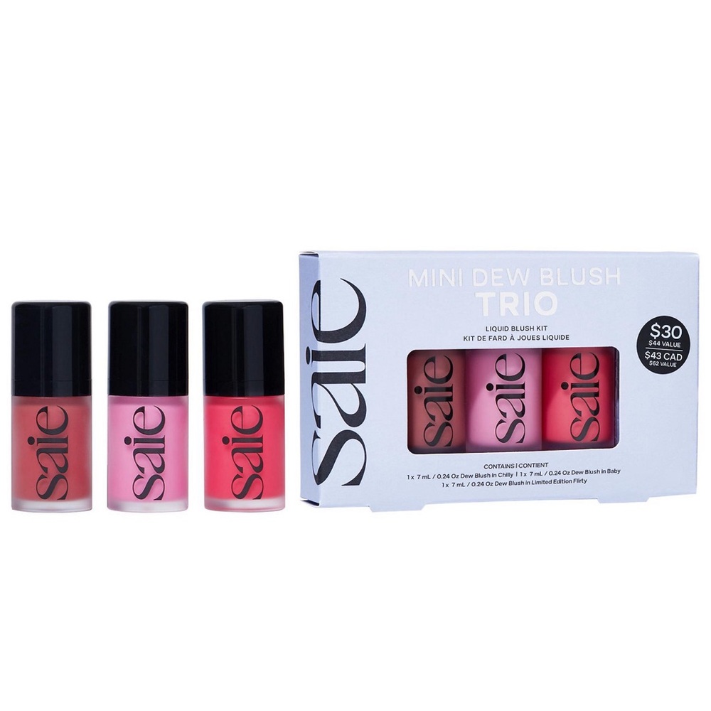 Saie Mini Dew Blush Trio Set